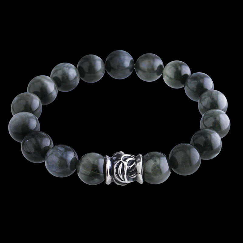 Hawk Bead 10mm Bracelet