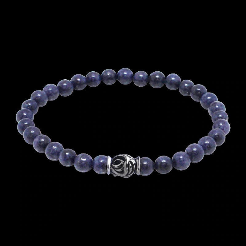 Eagle Bead 6mm Stone Bracelet