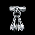 2 tear bell (XS) ring