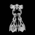 2 tear bell (S) ring