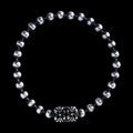 5mm Chrome Ball Chain Bracelet