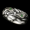 Love Bite Ring with Emerald