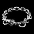 Carved Silk Heron Bracelet