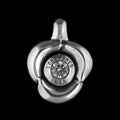 Flow Pendant with Diamonds