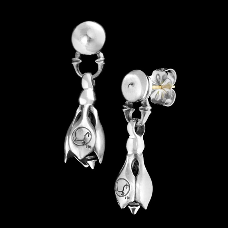 Kiss and Flow Link with Tear Bell Earrings