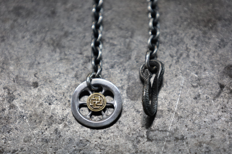 FCC-01 1.25mm beans chain/snake hook&K18 LC metal wheel