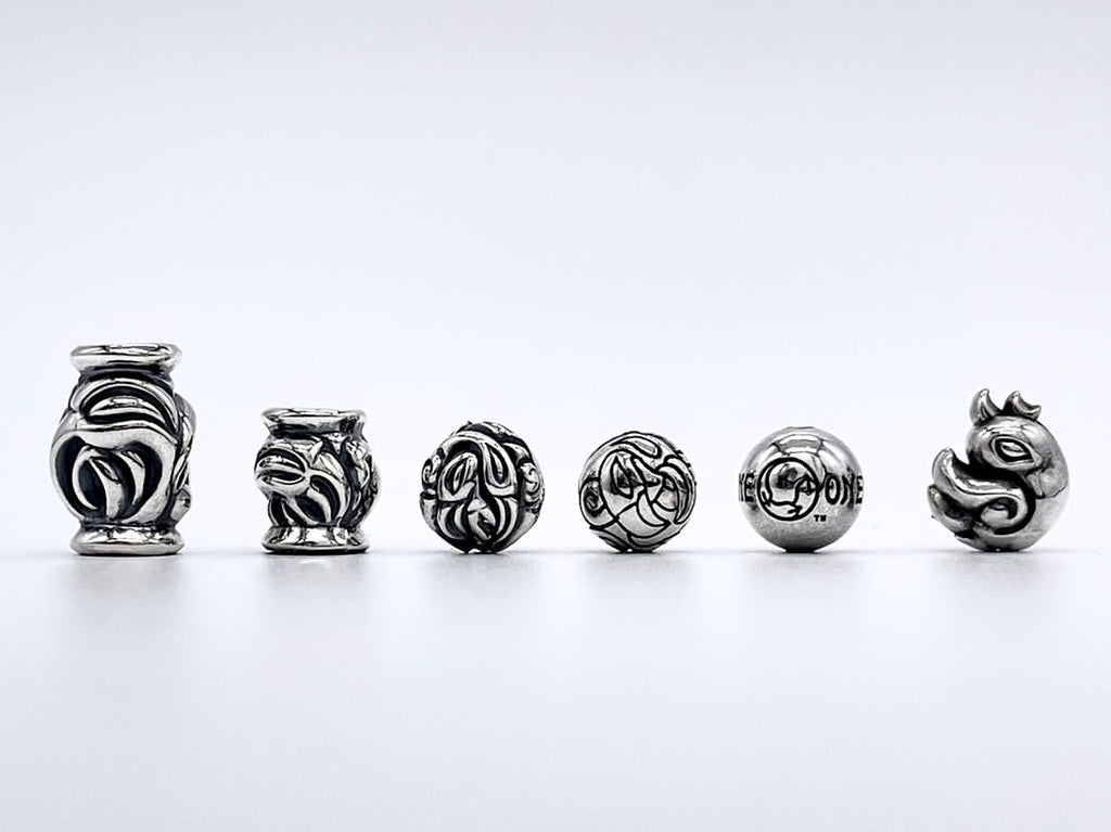 ローンワンズ 10mm シルバービーズ