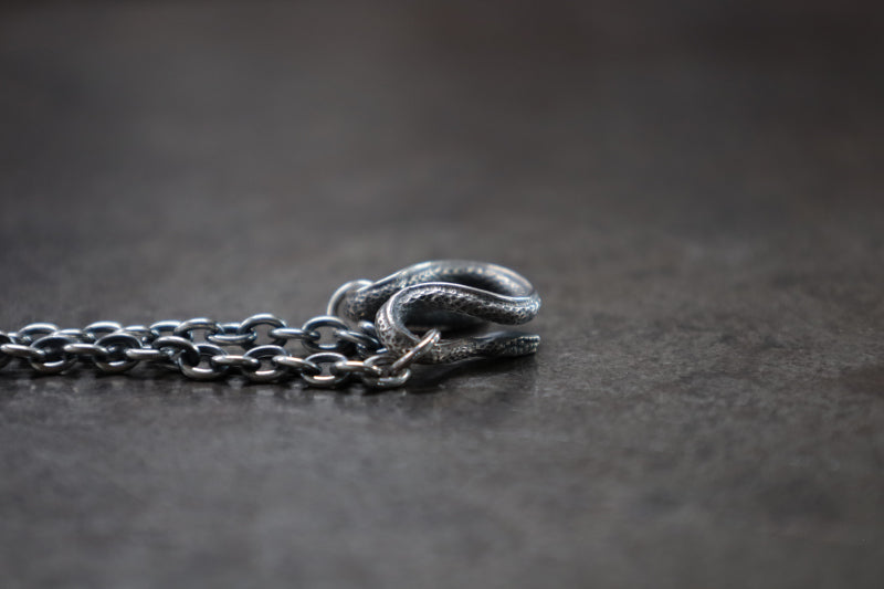 FCC-21 1.0mm beans chain with snake front hook