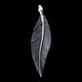 MF Pendant: Feather Pendant