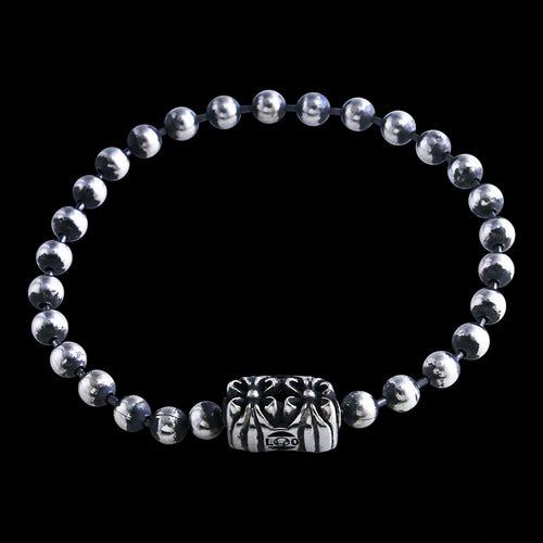 5mm Chrome Ball Chain Bracelet