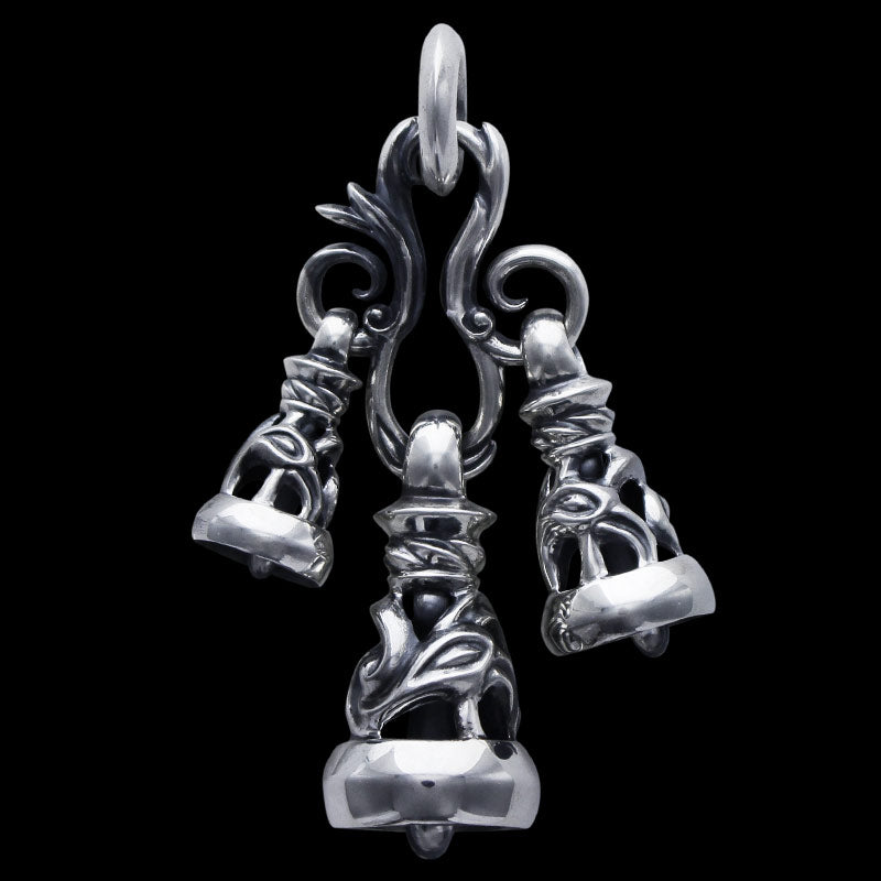 Three Dove Bell Hanger Pendant