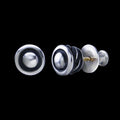 Carved Stud Earrings
