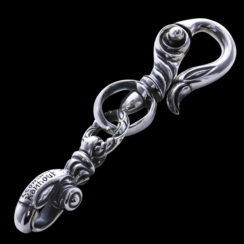 Swan Clip with Clasp (Leonard Kamhout Engraved)
