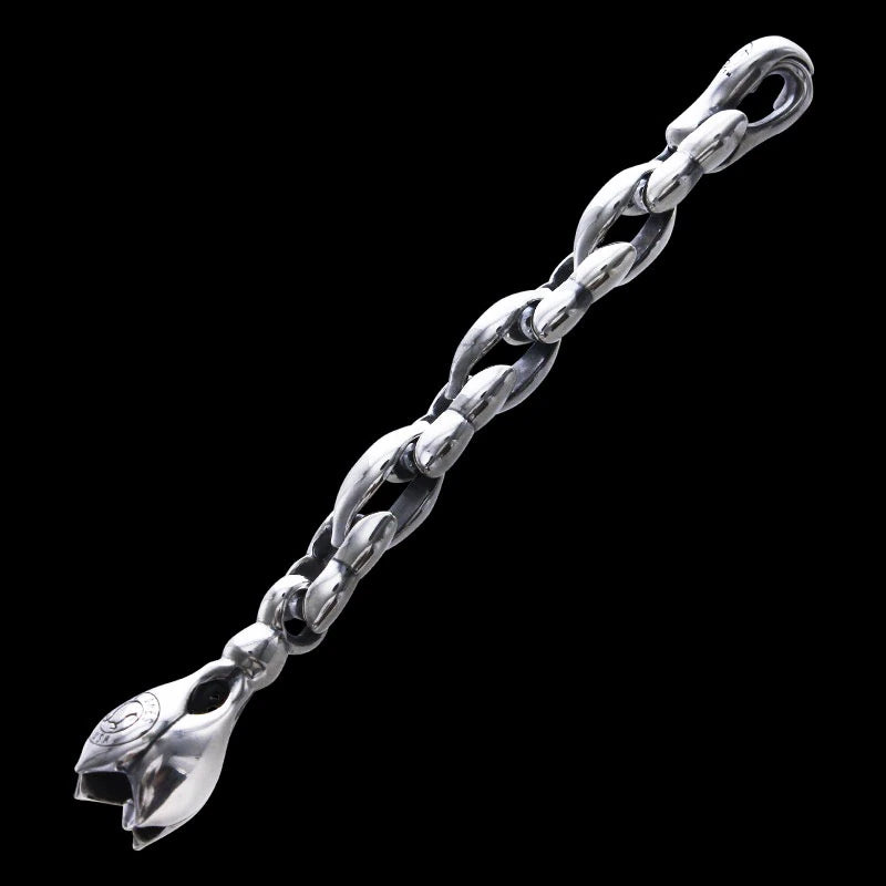 Tear Bell with 3 Deep Touches Lynx Key Clasp