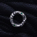 Crane Ring Pendant with Emerald