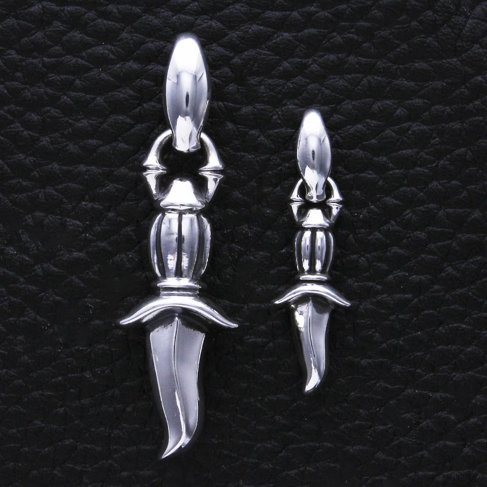 Kiss and Flow Dagger Pendant (Linked Deep)