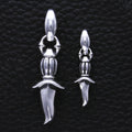 Kiss and Flow Dagger Pendant (Linked Deep)