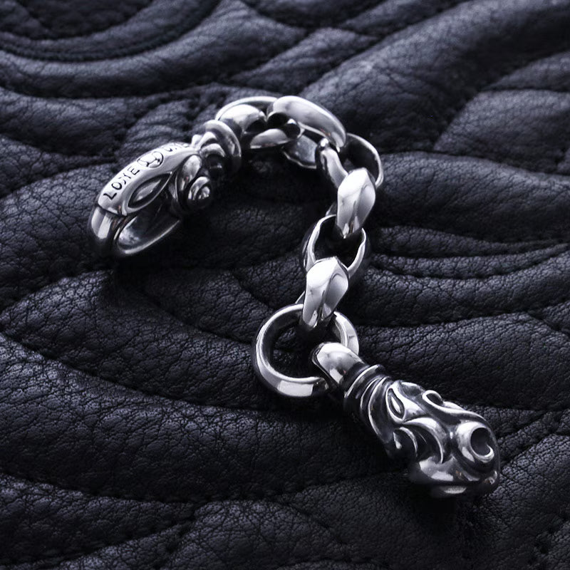 War Birds with Silk Link Key Clasp