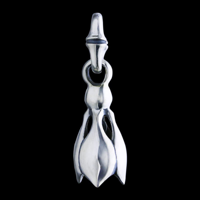 Tear Bell Pendant with One 18K Yellow Gold Fusion