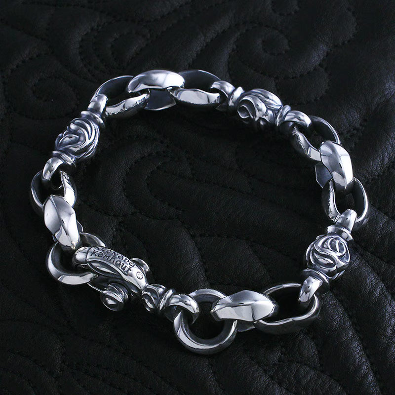 Silk Eagle Bracelet (Leonard Kamhout Engraving)