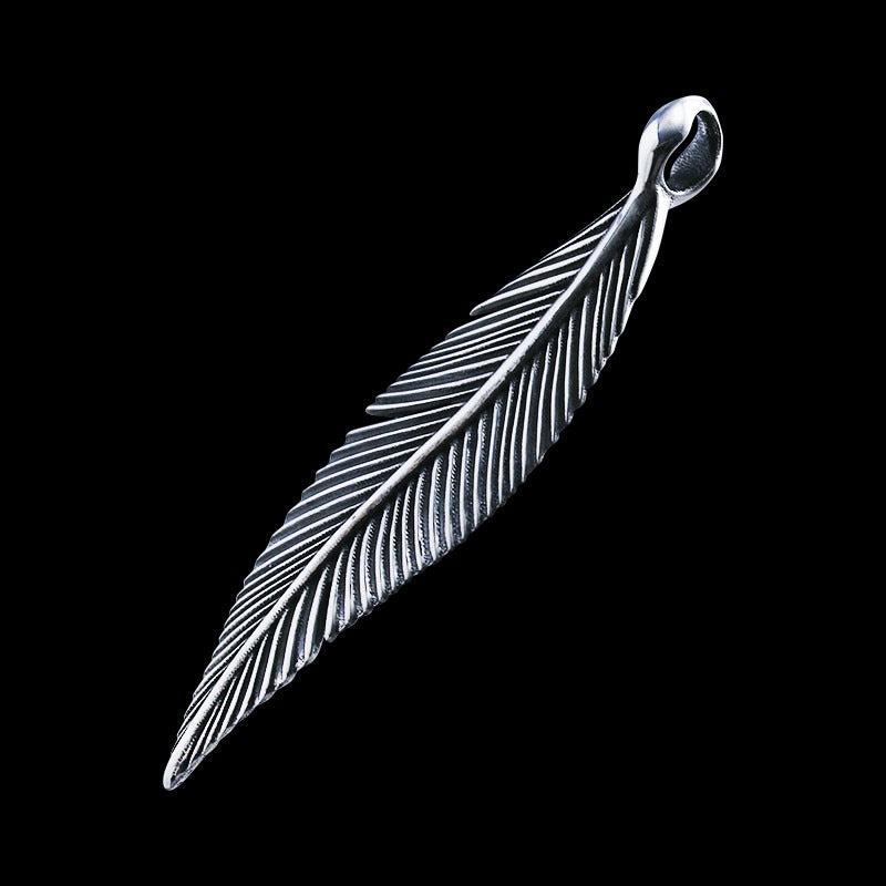MF Pendant: Feather Pendant
