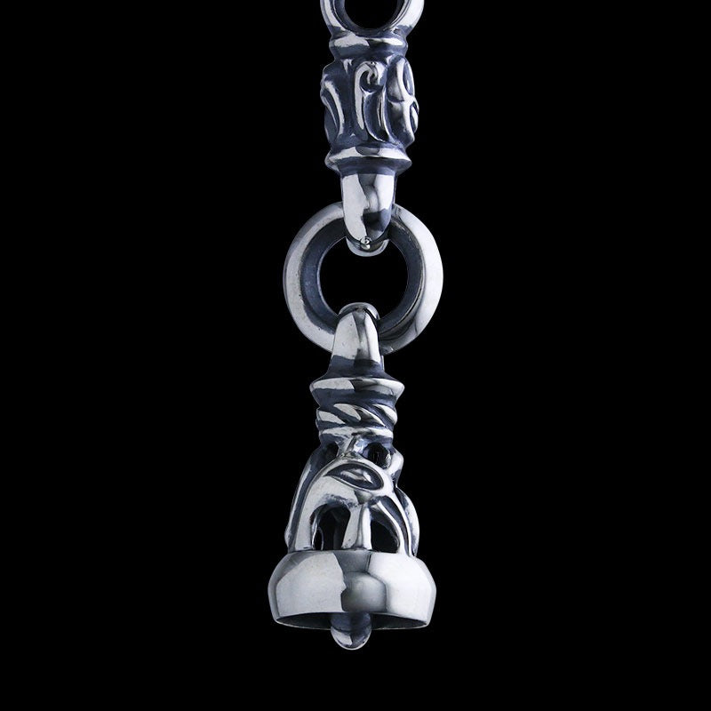 Double Dove with Dove Bell (M) Key Clasp