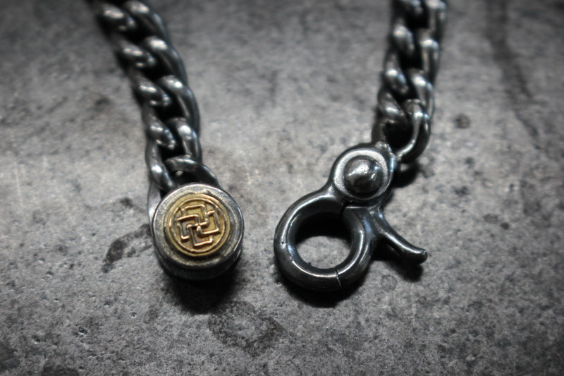 FCB-52 7mm twist chain w small clip/K18 clc