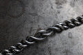 RB-06/Tbar 10mm twist chain bracelet/eternity knot/Tbar