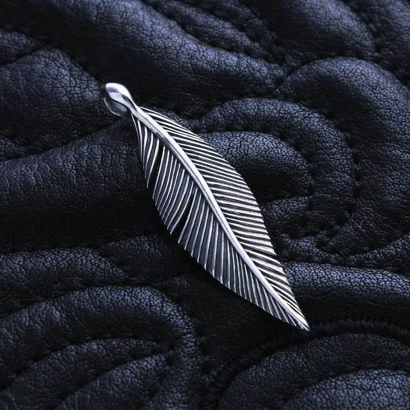 MF Pendant: Feather Pendant