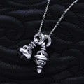 Heron Bell Pendant
