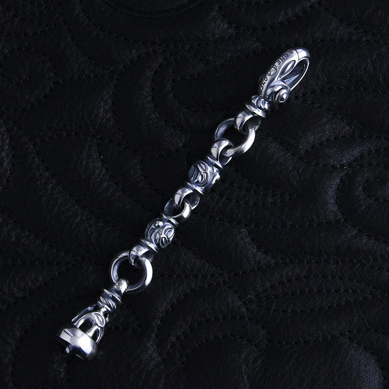 Double Dove with Dove Bell (M) Key Clasp