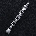 Tear Bell with 3 Deep Touches Lynx Key Clasp