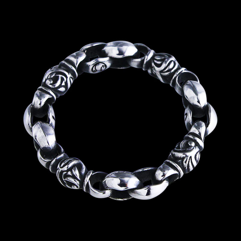 Mini Silk Link & Eagle Barrel Ring