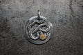 FCT-76 snake ornament付 coin top