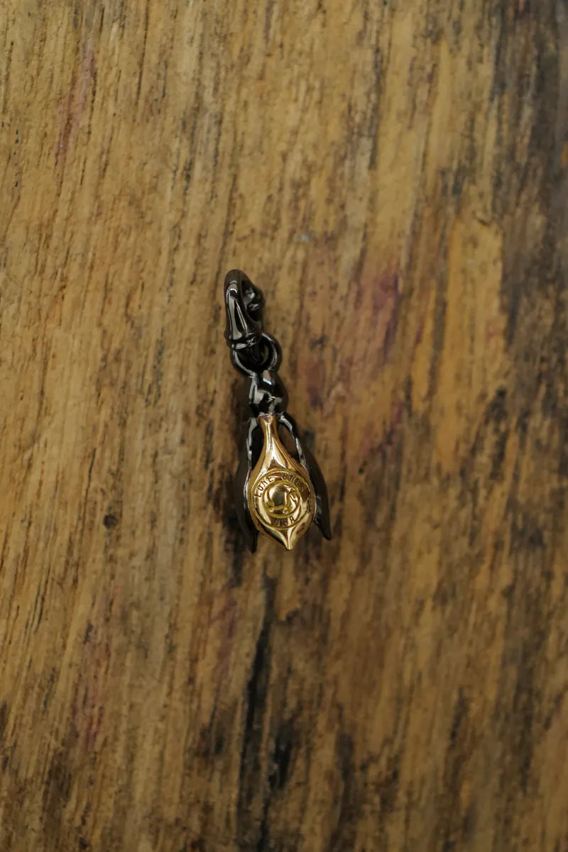 Gold Fushion Tear Bell Rhodium Black