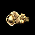 Flow stud earrings 18K