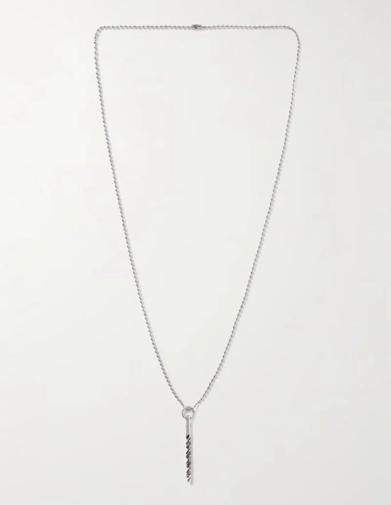 LONEONE x Gallery Dept. ドリルビット シルバーペンダントネックレス
