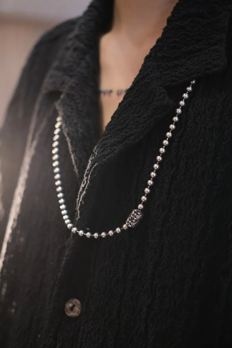 5.0mm Chrome Ball Chain Necklace