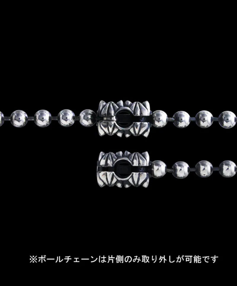 5.0mm Chrome Ball Chain Necklace