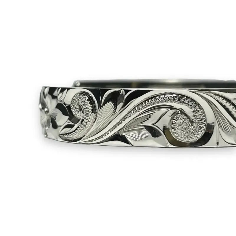 鳴島翔 K18 KaiLa motif 10mm Bangle (Heritage)