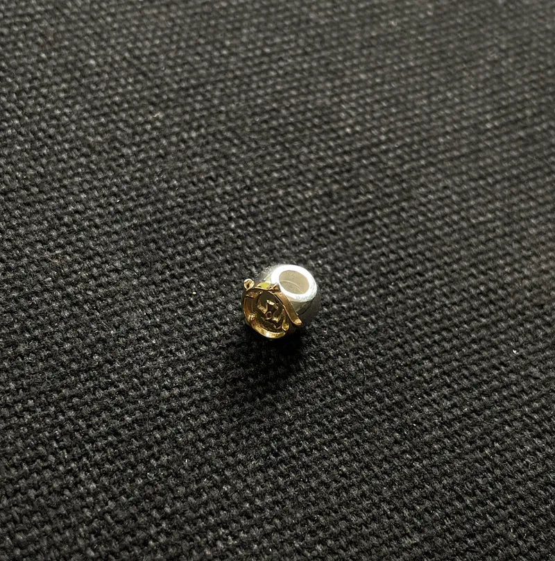 浮雕點金L bead