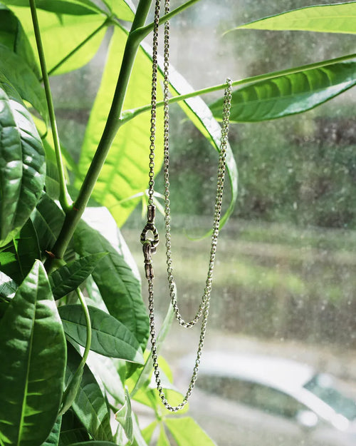 2mm Mini Silk Necklace Chain
