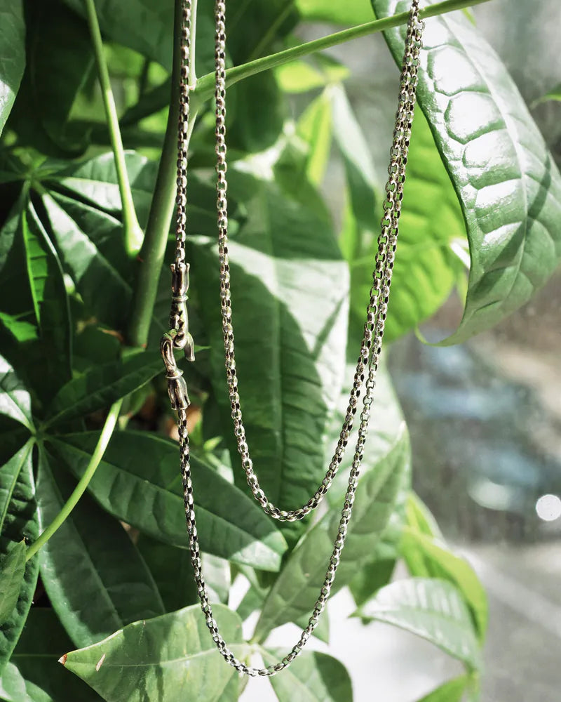 2mm Mini Silk Necklace Chain