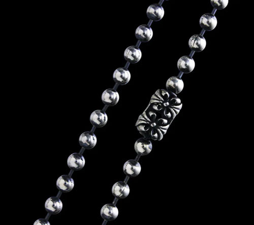 3.0mm Chrome Ball Chain Necklace
