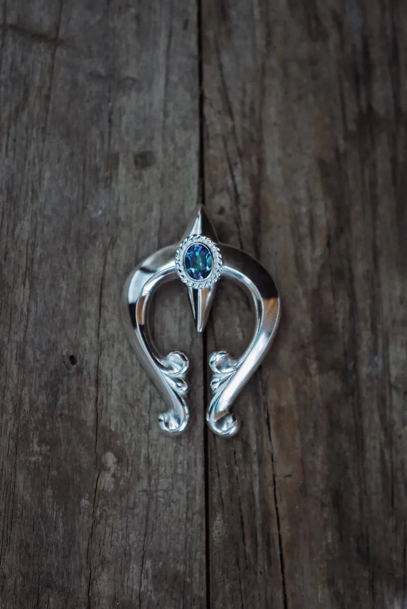 彩虹托帕石Rainbow Topaz Naja