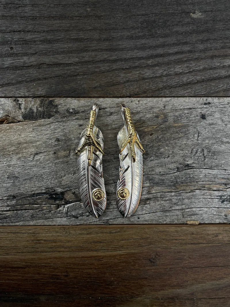 金爪點金羽毛系列 Golden Claw Gold Metal Feather Collection