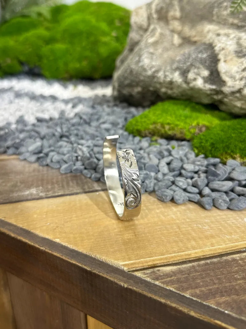 鳴島翔 三金貝殻 バングル