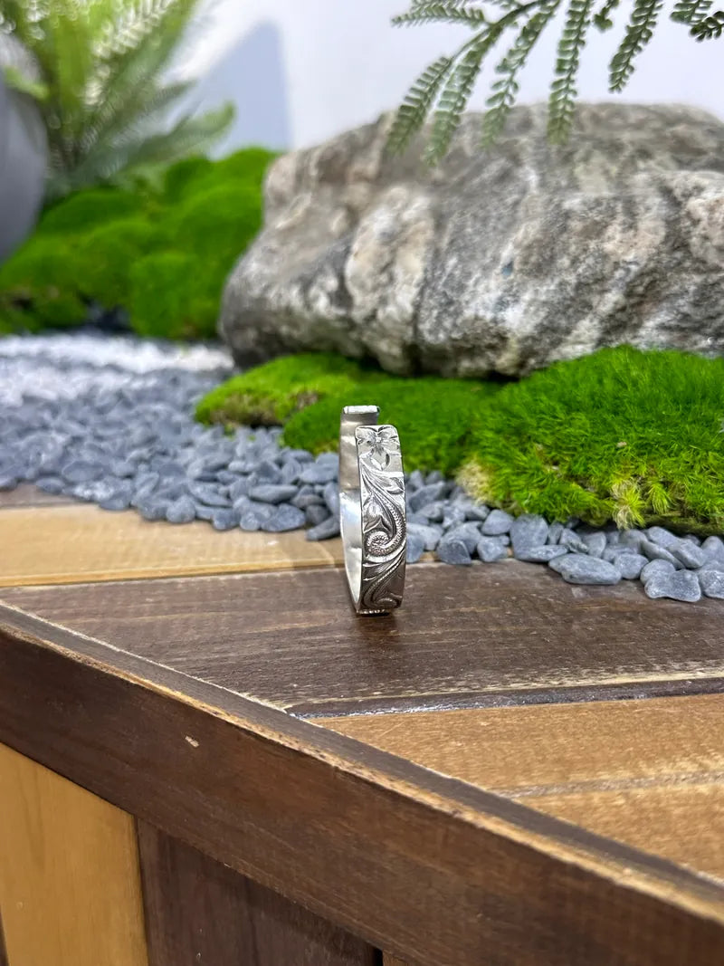 鳴島翔 三金貝殻 バングル