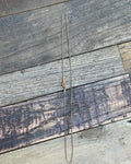 LO 2mm mini silk chain 18K RG