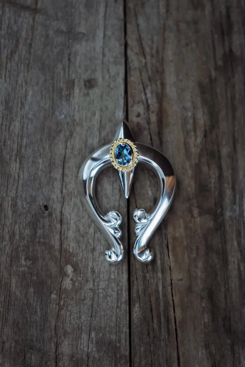 彩虹托帕石Rainbow Topaz Naja